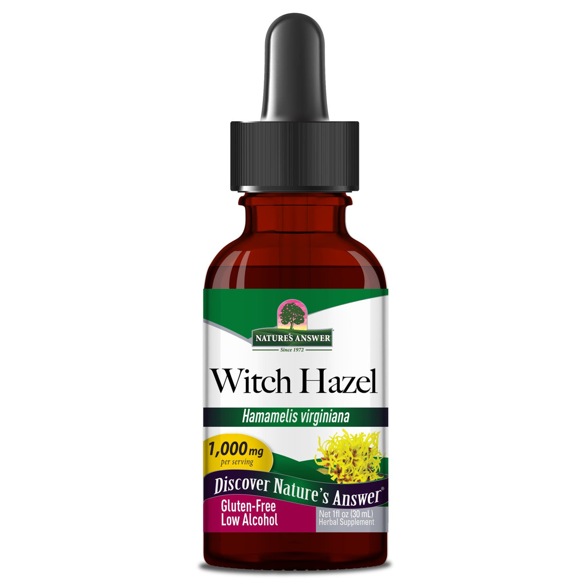 Nature's Answer Witch Hazel Extract 1 oz Liquid