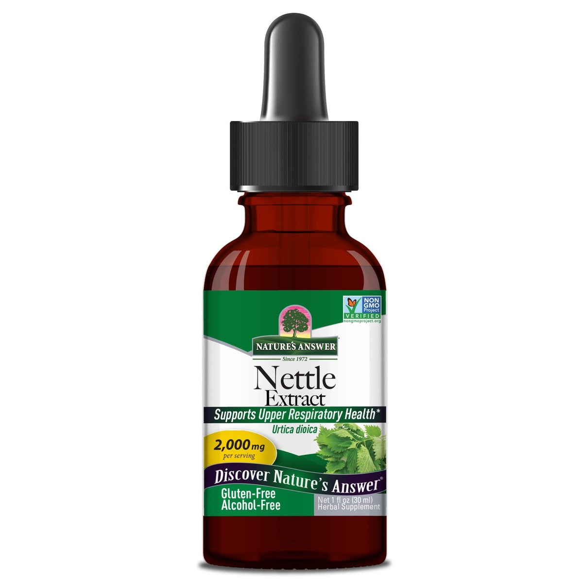 Nature's Answer Nettles Extract  Alcohol-Free 1 oz Liquid