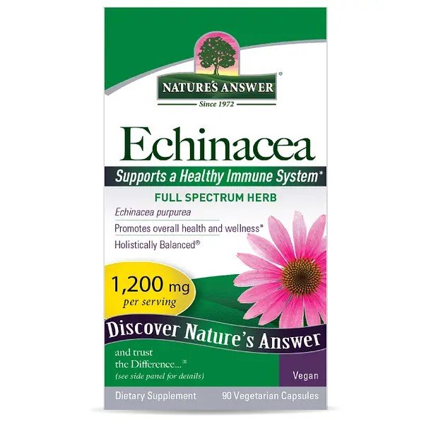 Nature's Answer Echinacea Herb 90 VegCap