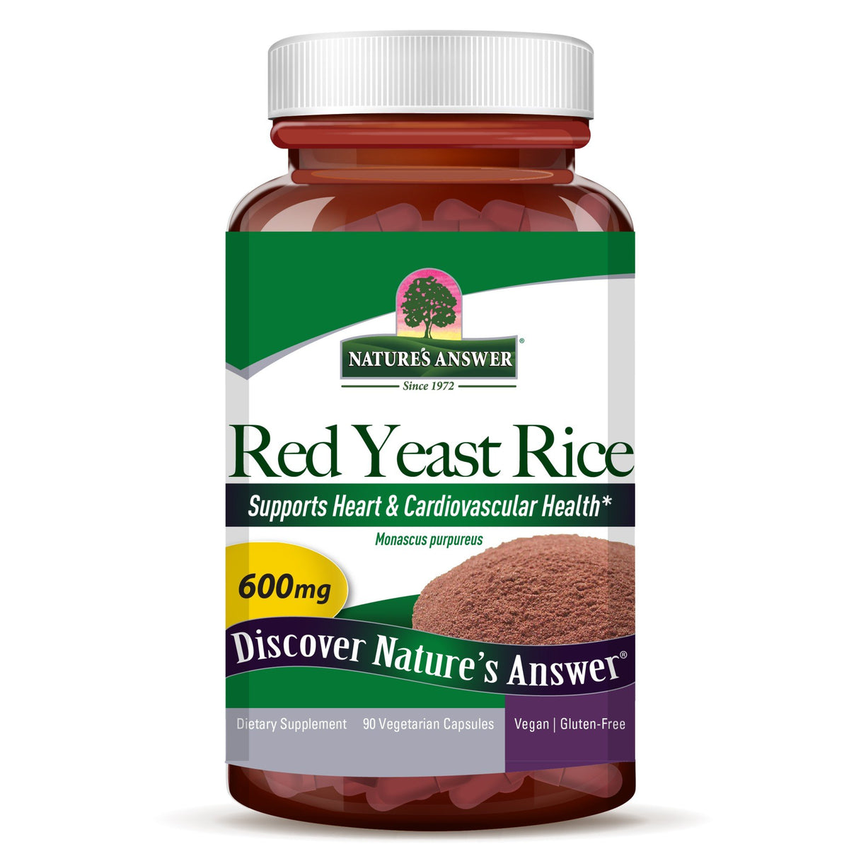 Nature's Answer Red Yeast Rice 600mg 90 Softgel