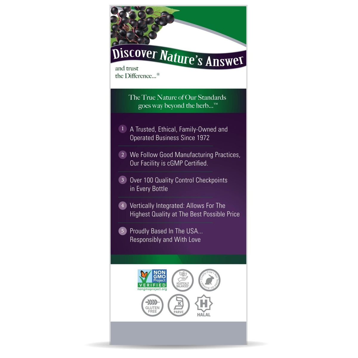 Nature's Answer Sambucus 8 oz Liquid