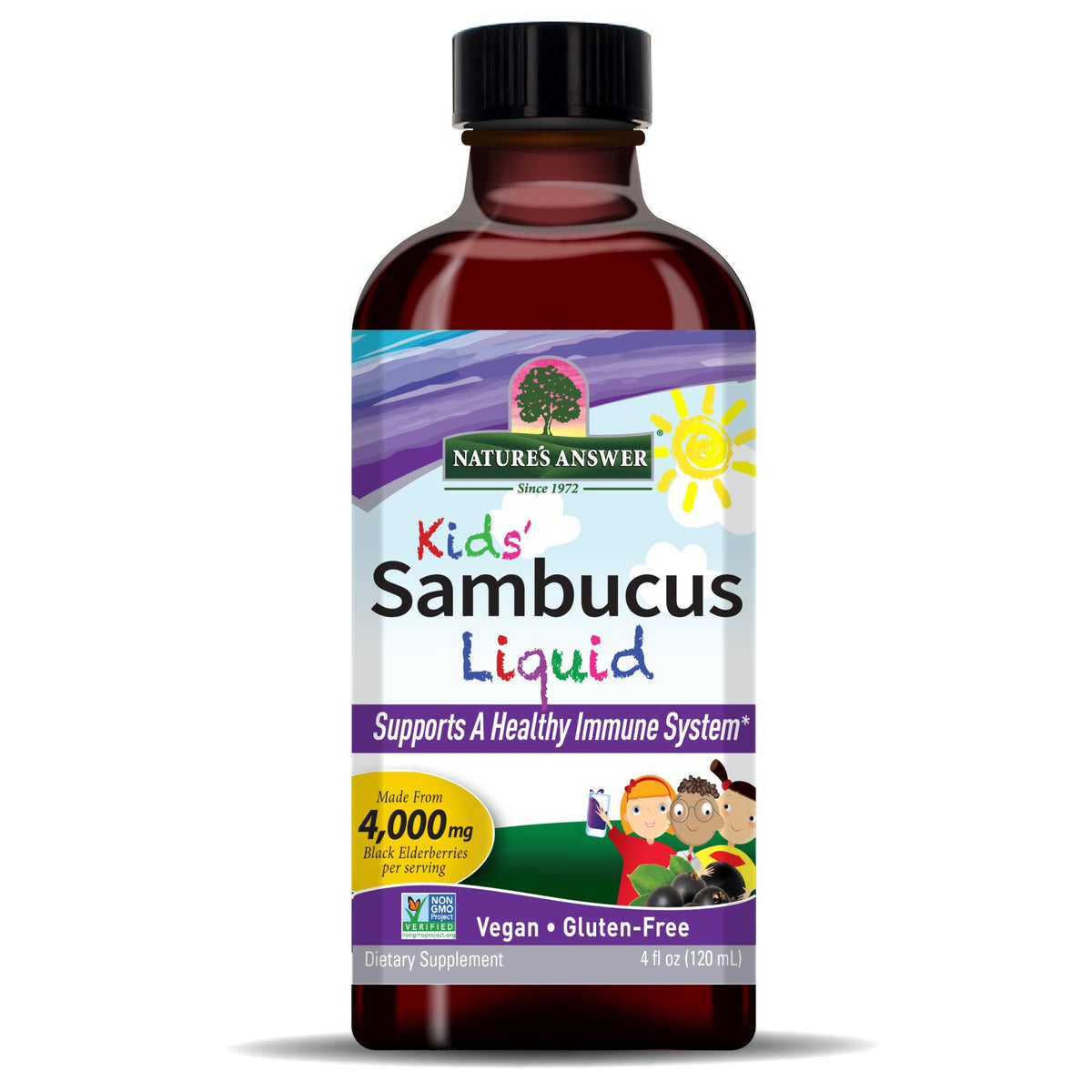 Nature's Answer Sambucus Kids 4 oz Liquid