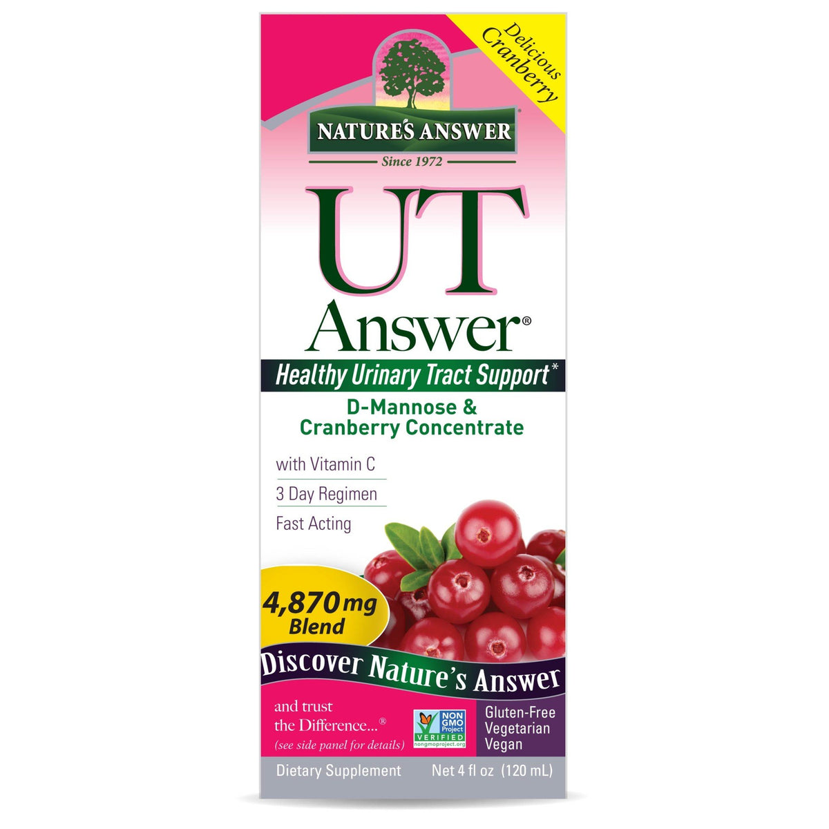 Nature's Answer UT Answer 4 oz Liquid