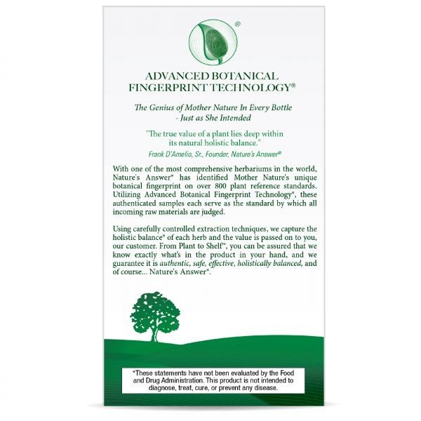 Nature's Answer Black Walnut & Wormwood 90 VegCap