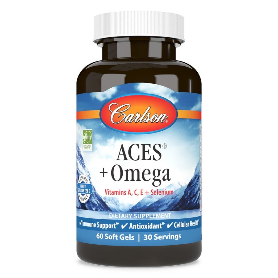 Carlson Laboratories ACES + Omega 60 Softgel