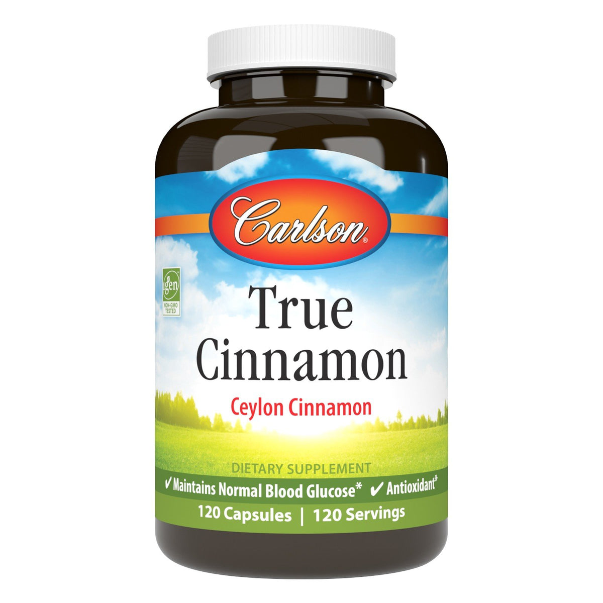 Carlson Laboratories True Cinnamon 120 Capsule