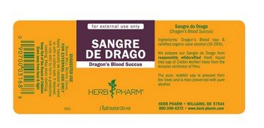 Herb Pharm Sangre de Drago Tropical 1 oz Liquid