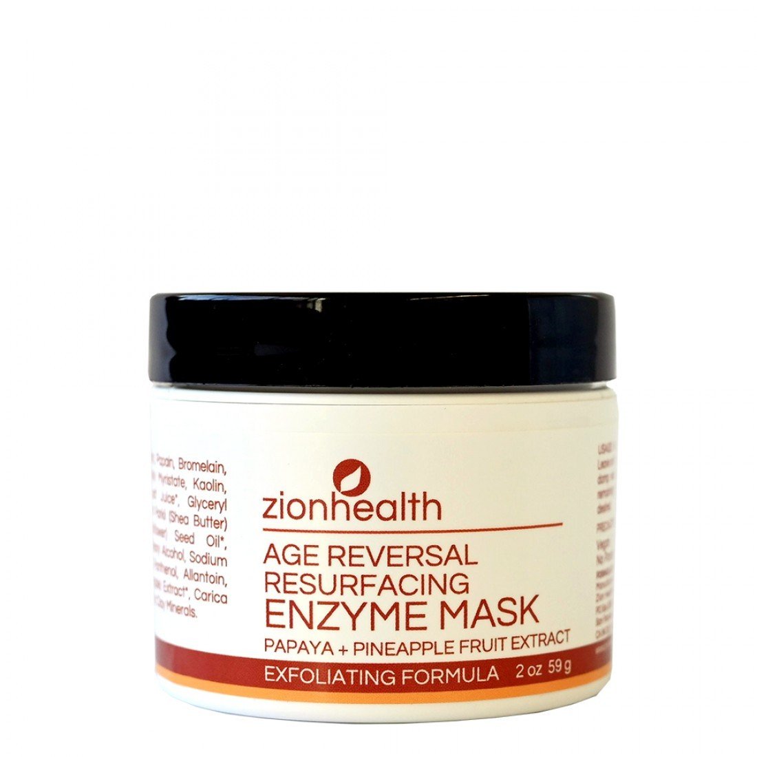 Zion Health Age Reversal Resurfacing Enzyme Mask 2 oz Liquid