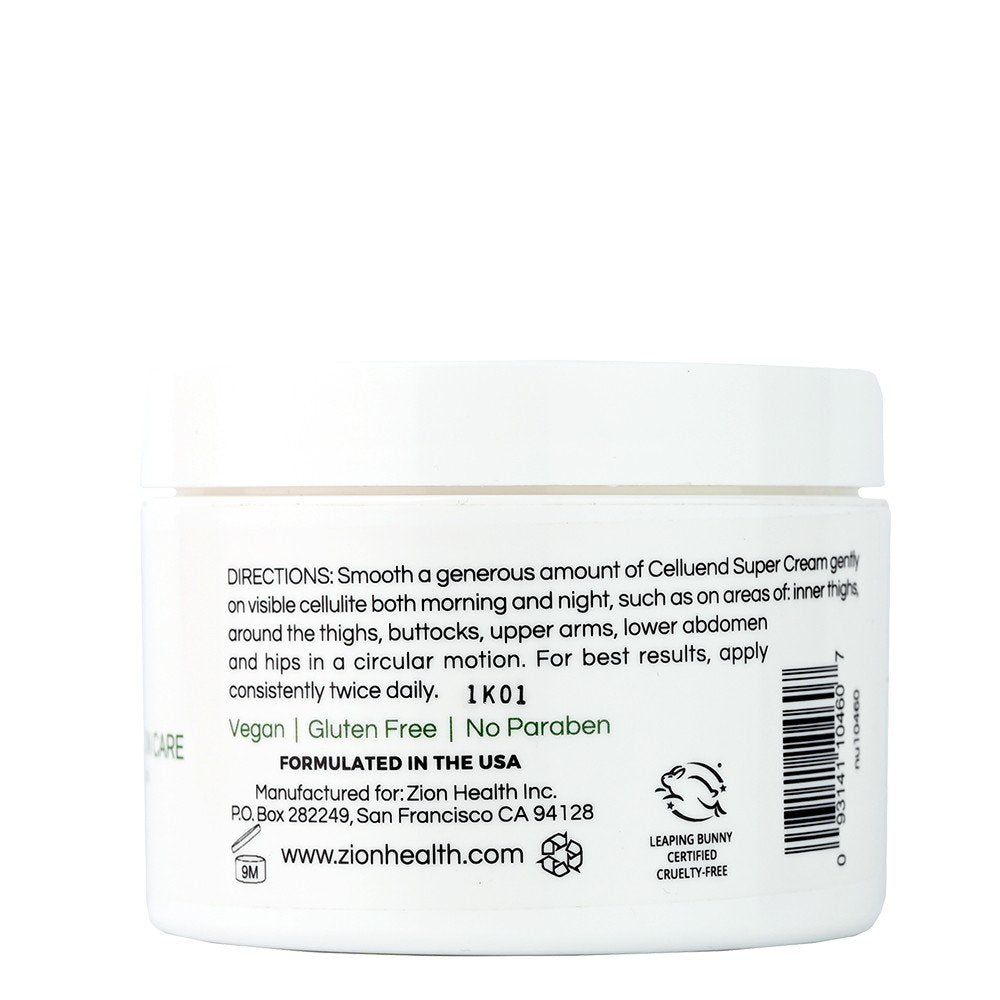 Zion Health Celluend Super Cream 8 oz Cream