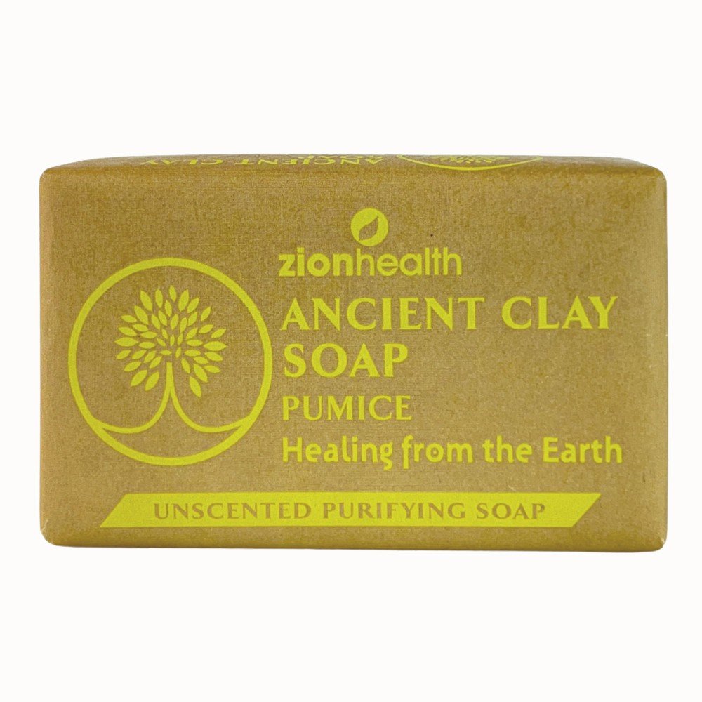 Zion Health Clay Soap Pumice 6 oz Bar Soap