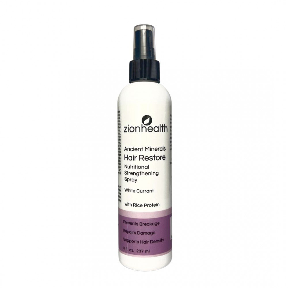 Zion Health Hair Restore Nutritional Strengthening Spray 8 oz Spray