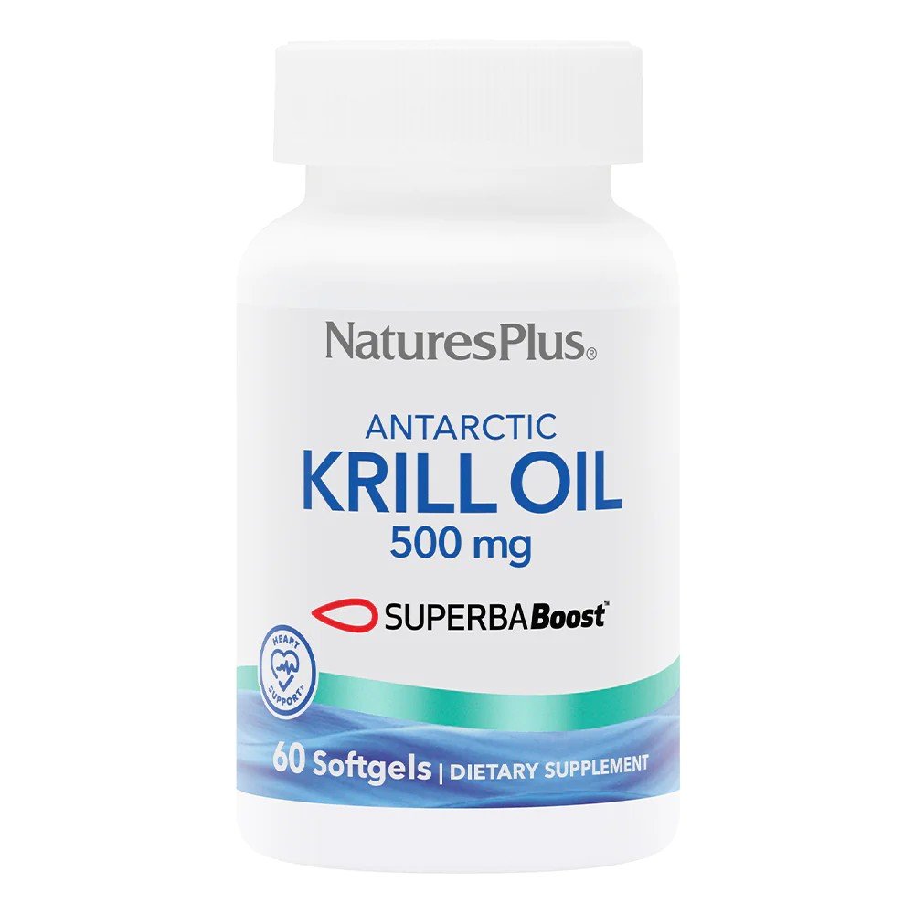 Nature&#39;s Plus Antaric Krill Oil 500 mg 60 Softgel