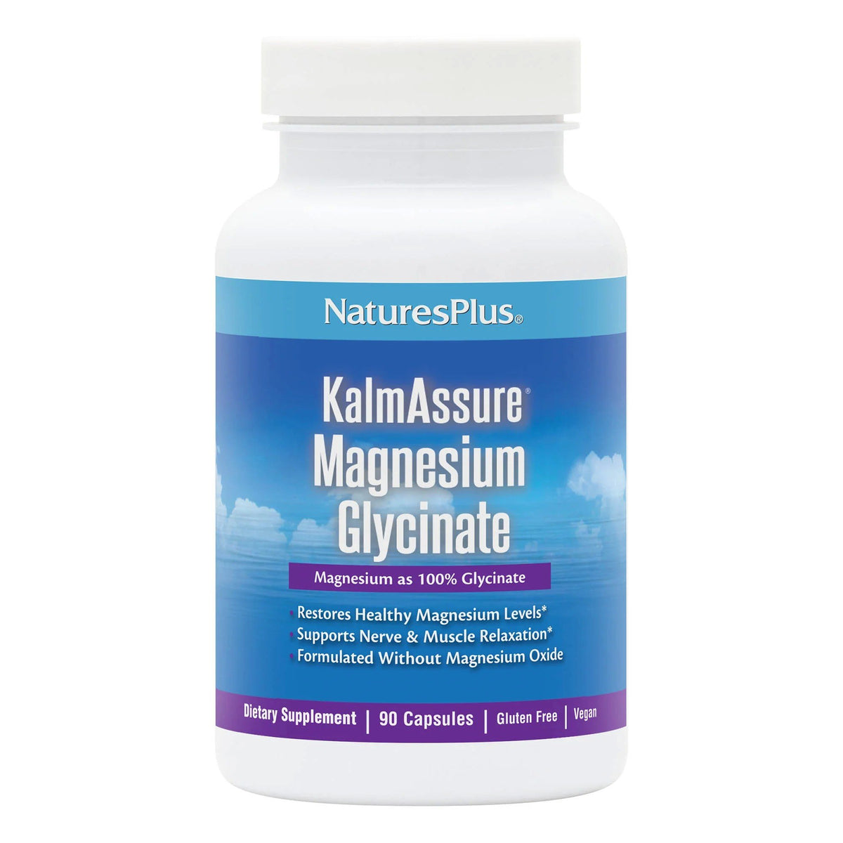 Nature's Plus Kalmassure Magnesium Glycinate 90 Capsule