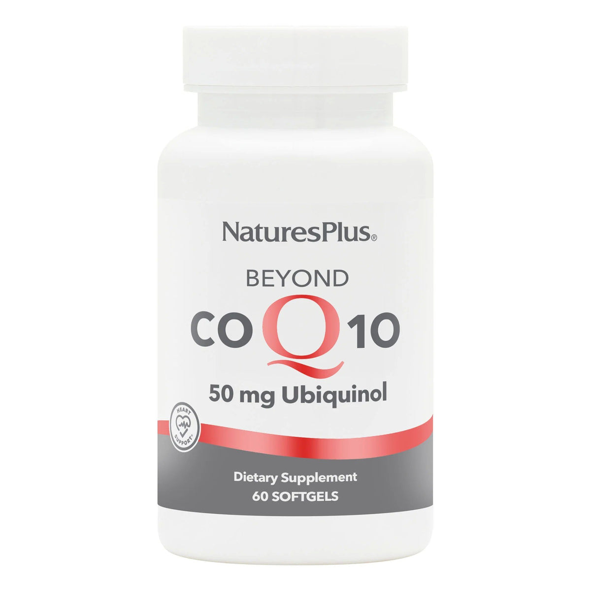 Nature's Plus Beyond CoQ10 50 mg Ubiquinol 60 Softgel