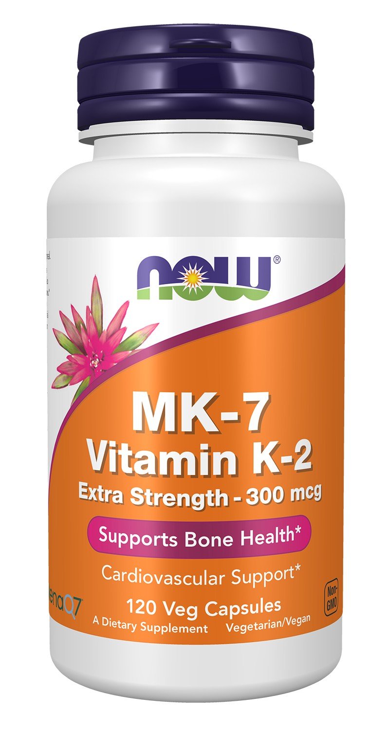 Now Foods Vitamin K2 (MK-7) 300 mcg 120 VegCap