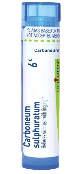 Boiron Carboneum Sulphuratum 6C Homeopathic Single Medicine For First Aid 80 Pellet