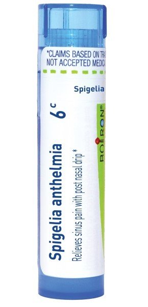 Boiron Spigelia Anthelmia 6C Homeopathic Single Medicine For Cough, Cold & Flu 80 Pellet