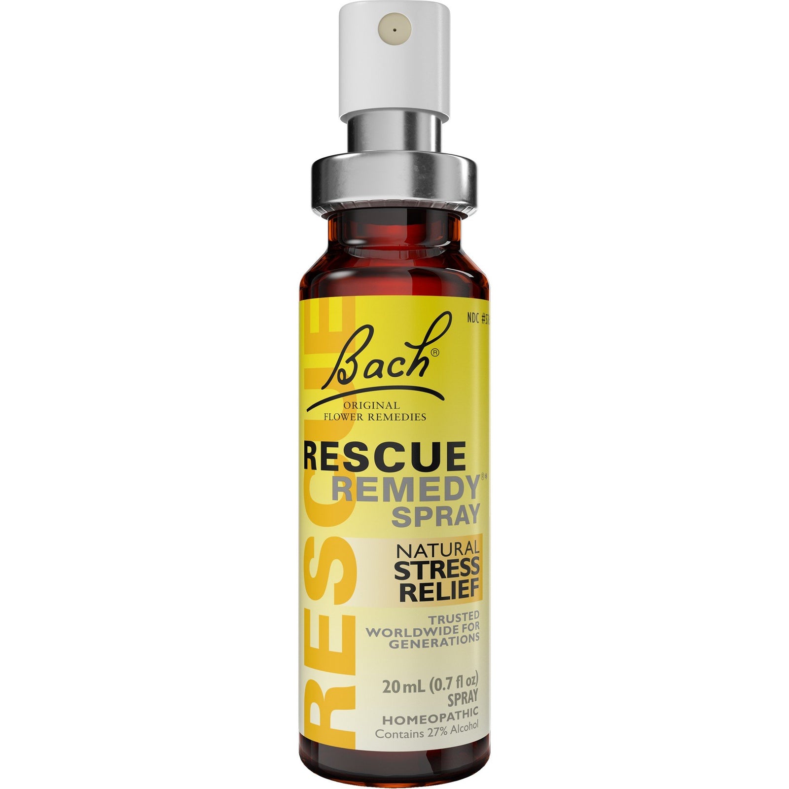 Rescue Remedy Stray | Bach Original Flower Remedies | Natural Stress Relief | Trusted Worldwide for Generations | Homeopathic | 20 milliliters or 0.7 fluid ounces Spray | VitaminLife