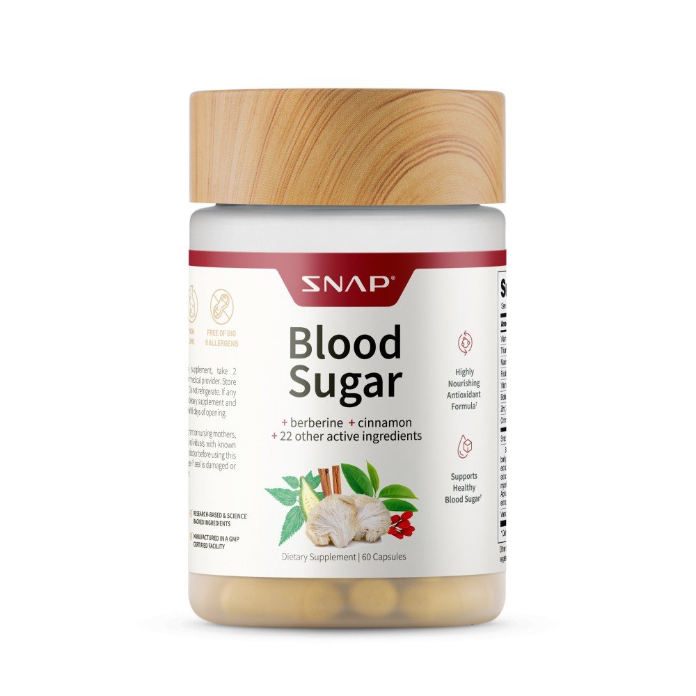 Snap Supplements Blood Sugar 60 Capsule