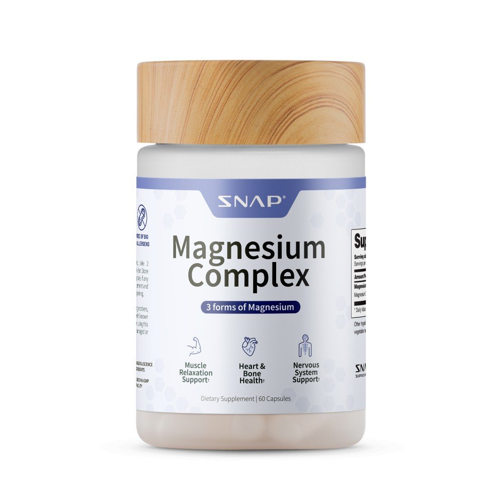 Snap Supplements Magnesium Complex 60 Capsule