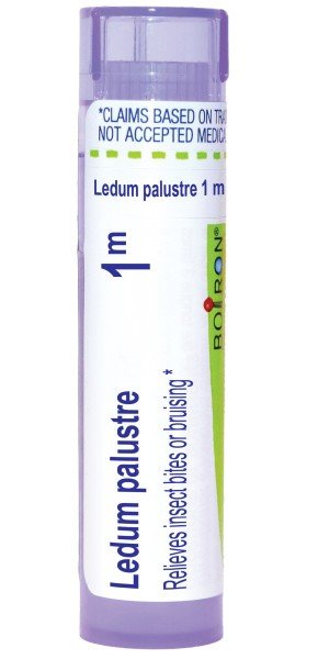 Boiron Ledum Palustre 1M Homeopathic Single Medicine For First Aid 80 Pellet
