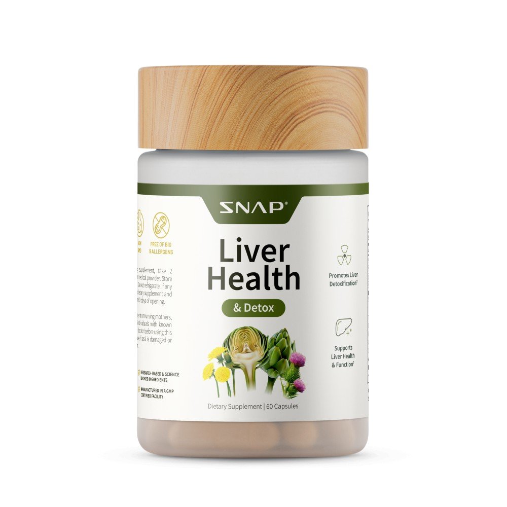Snap Supplements Liver Health & Detox 60 Capsule