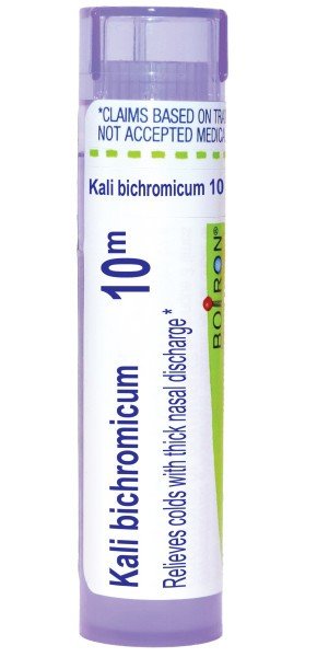 Boiron Kali Bichromicum 10M Homeopathic Single Medicine For Cough, Cold & Flu 80 Pellet