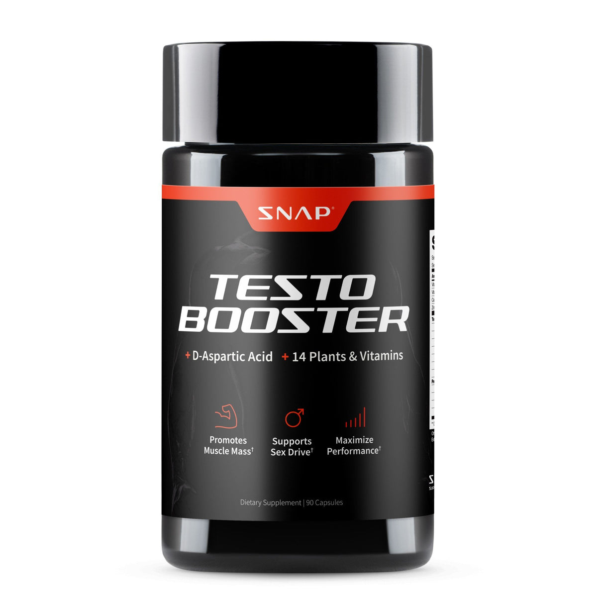 Snap Supplements Testo Booster 90 Capsule