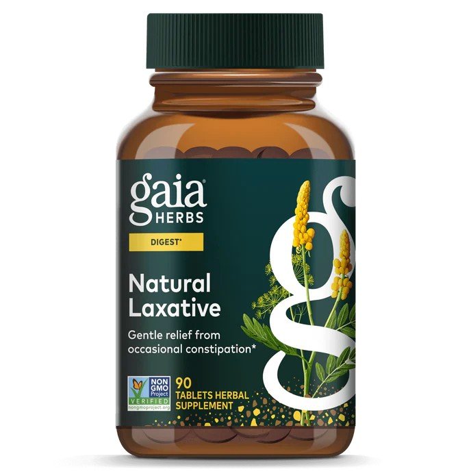 Gaia Herbs Natural Laxative 90 Tablet