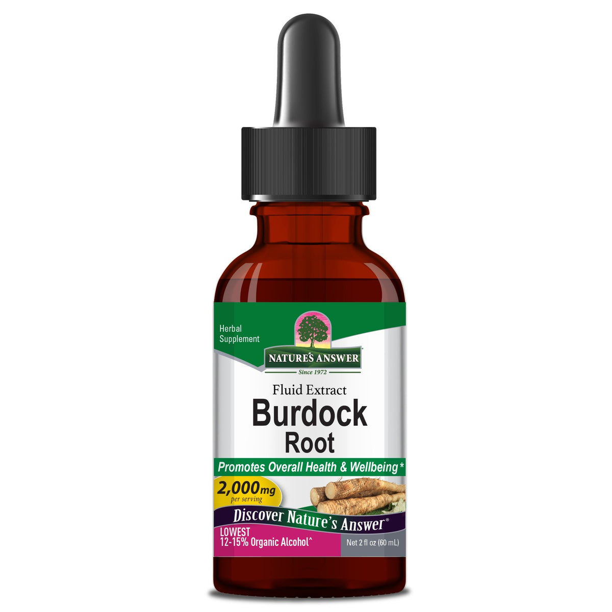 Nature's Answer Burdock Root Extract 2 oz Liquid