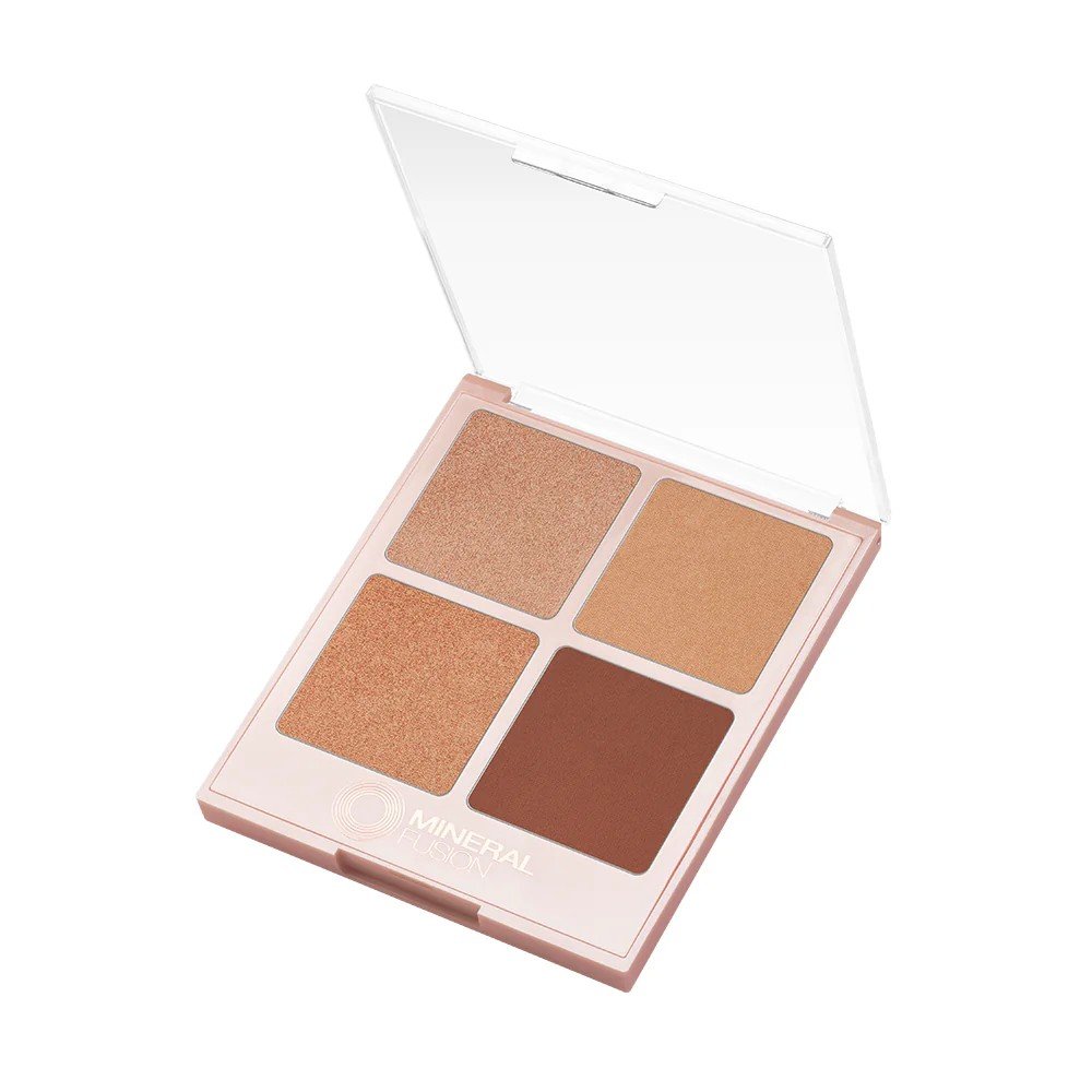 Mineral Fusion Bronzer Palette Pool Party 0.45 oz Powder