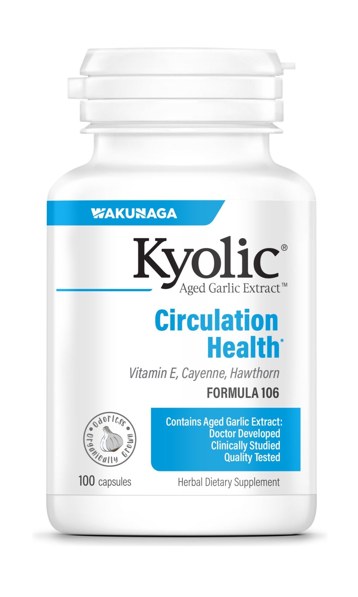 Kyolic Circulation Health- Formula 106 100 Capsule