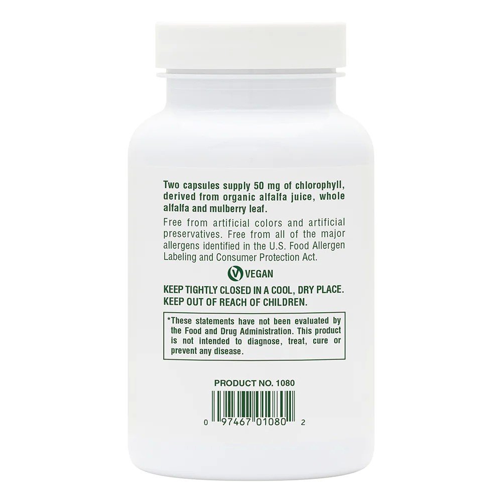 Nature&#39;s Plus Chlorophyll Complex 90 Capsule