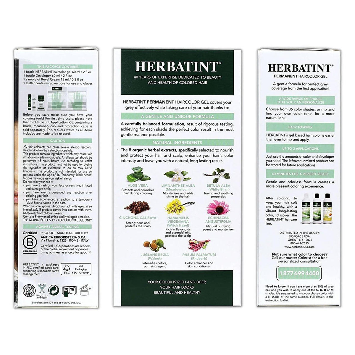 Herbatint 10N-Platinum Blonde 2 pk (9.12 fl oz) Box