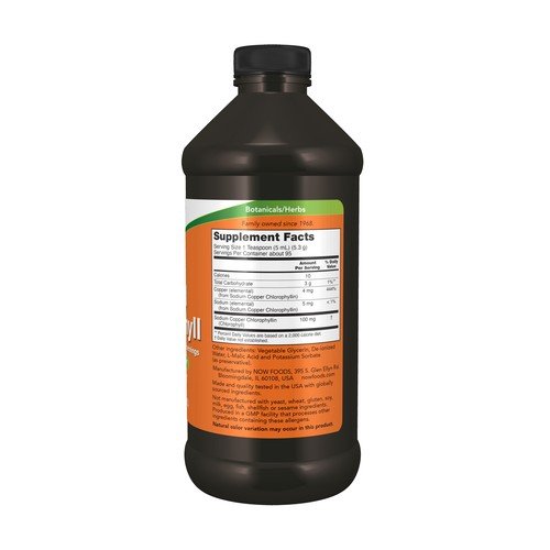 Now Foods Liquid Chlorophyll Unflavored 16 fl oz Liquid