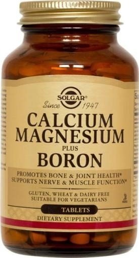 Solgar Calcium/Magnesium/Boron 250 Tablet