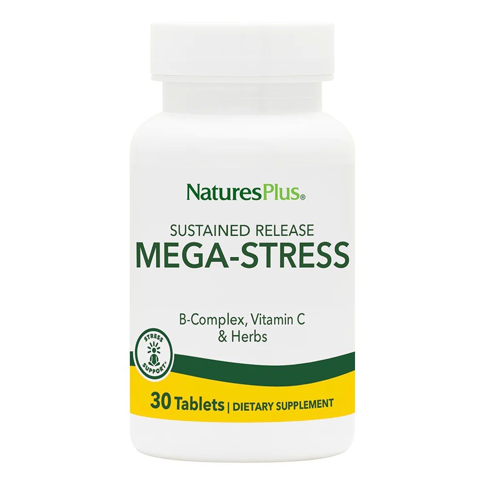 Nature&#39;s Plus Mega Stress Complex Time Release 30 Sustained Release Tablet