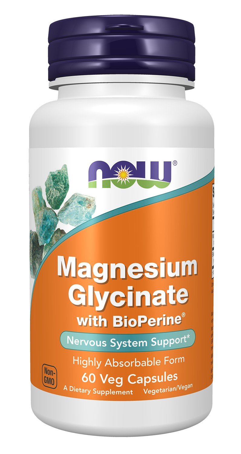 Now Foods Magnesium Glycinate With Bioperine 60 VegCap