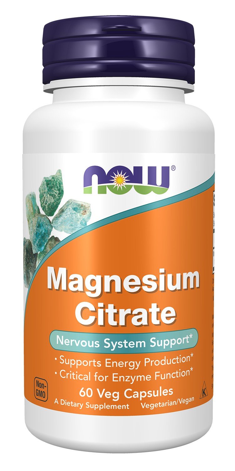 Now Foods Magnesium Citrate 60 VegCap