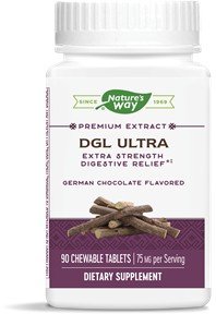 Nature's Way DGL Ultra-German Chocolate 90 Chewable