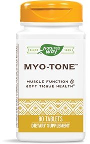 Myo-Tone | Nature's Way | Muscle Function | Soft Tissue Health | Dietary Supplement | 80 Tablets | VitaminLife