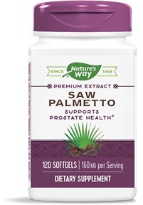 Nature&#39;s Way Super Saw Palmetto 120 Softgel