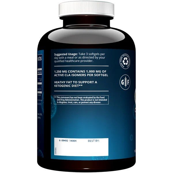 MRM (Metabolic Response Modifiers) High Potency CLA 1250mg 180 Softgel