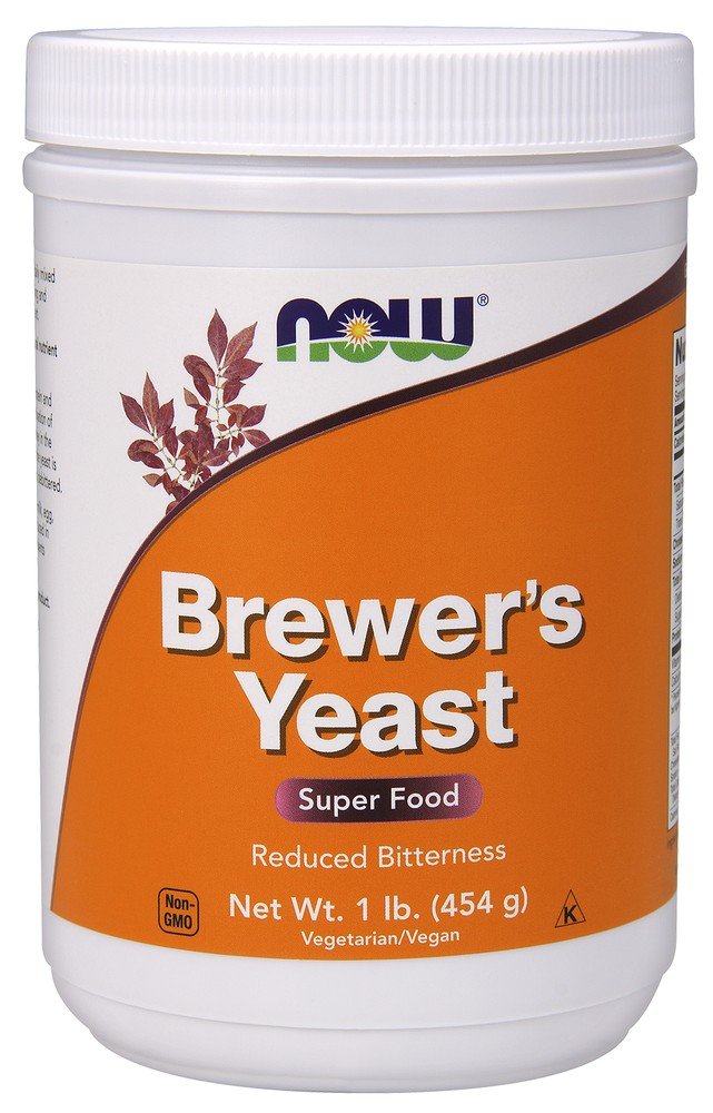 Now Foods Brewers Yeast Powder 1 lbs Powder