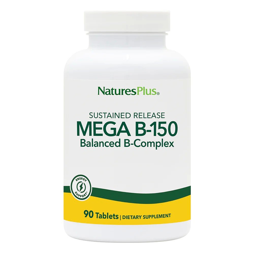 Nature's Plus Mega B-150 Time Release 90 Sustained Release Tablet