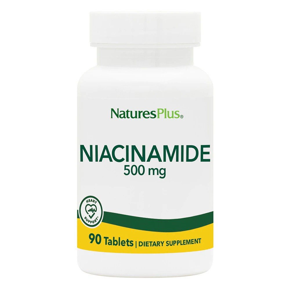 Nature&#39;s Plus Niacinamide 500mg 90 Tablet
