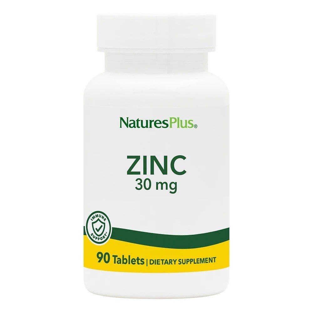 Nature&#39;s Plus Zinc 30mg 90 Tablet