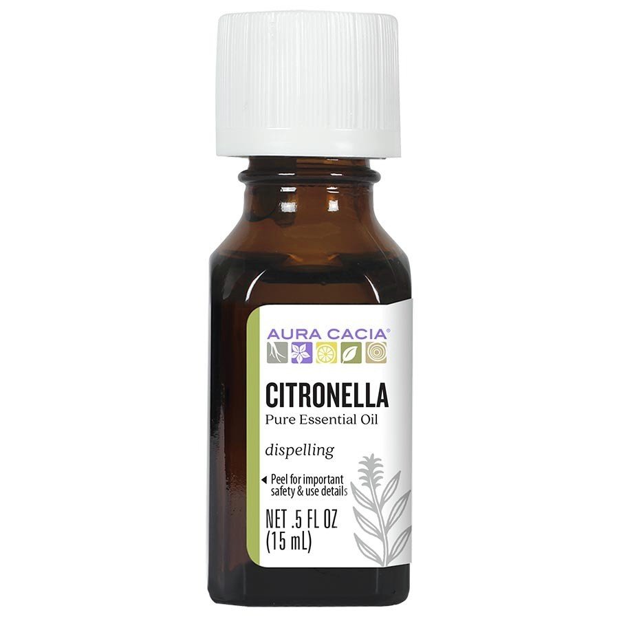 Aura Cacia Essential Oil Citronella Java 0.5 oz EssOil