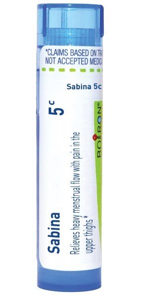 Boiron Sabina 5C Homeopathic Single Medicine For Personal Care 80 Pellet