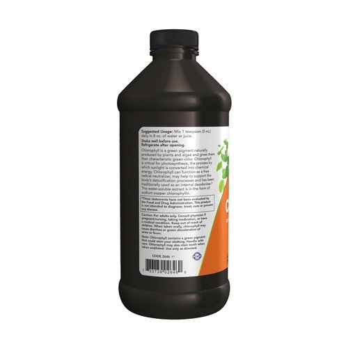 Now Foods Liquid Chlorophyll Unflavored 16 fl oz Liquid